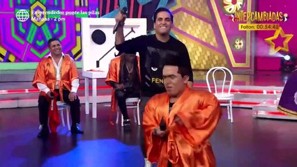 El Reventonazo: Tommy Portugal conoció a sus dobles y tuvieron duelo de baile