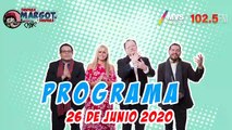 Dispara Margot Dispara 26 Junio 2020