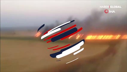 Edirneli çiftçi, TIR'dan çıkan kıvılcımlar yüzünde felaketi yaşadı