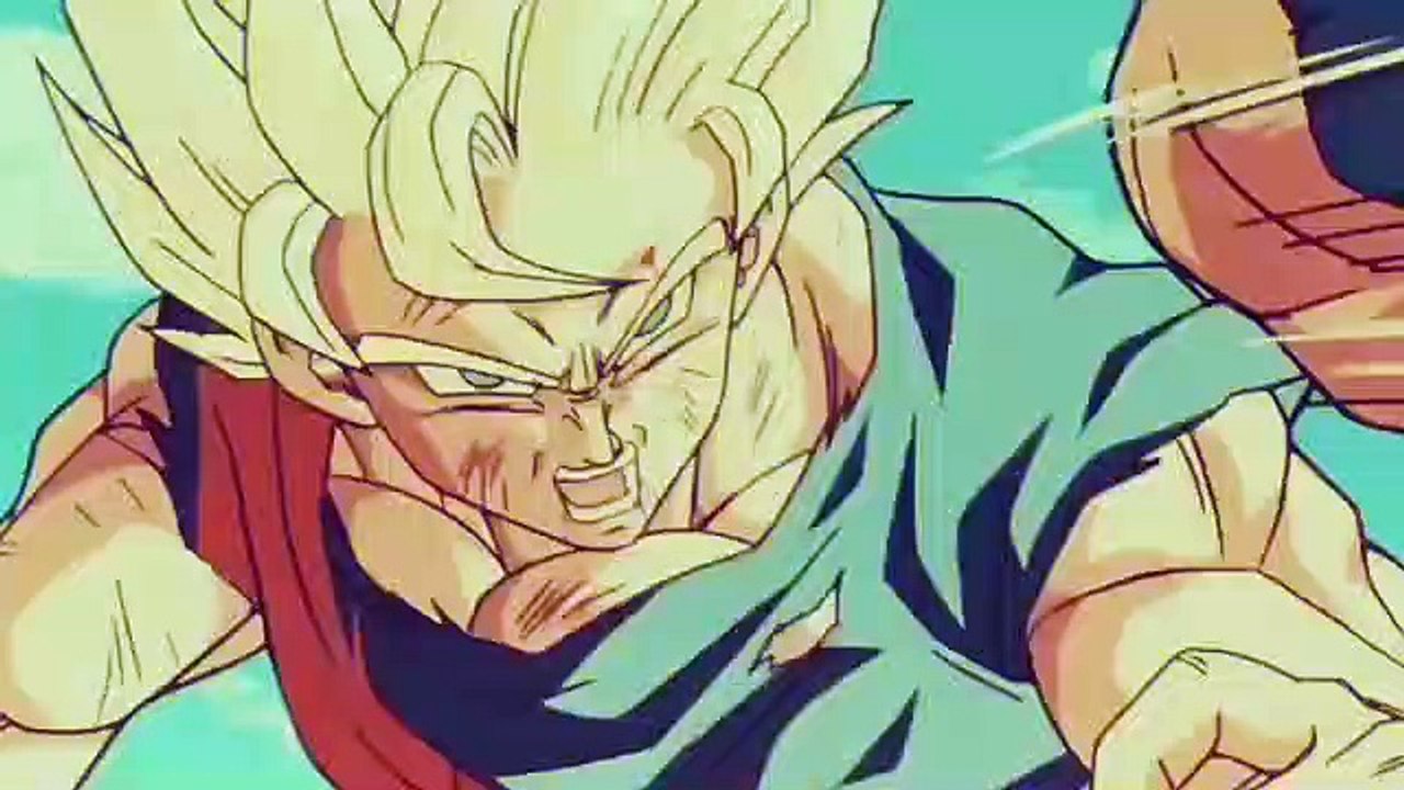 Goku vs Majin Vegeta fandub voiced by Majin Draconos