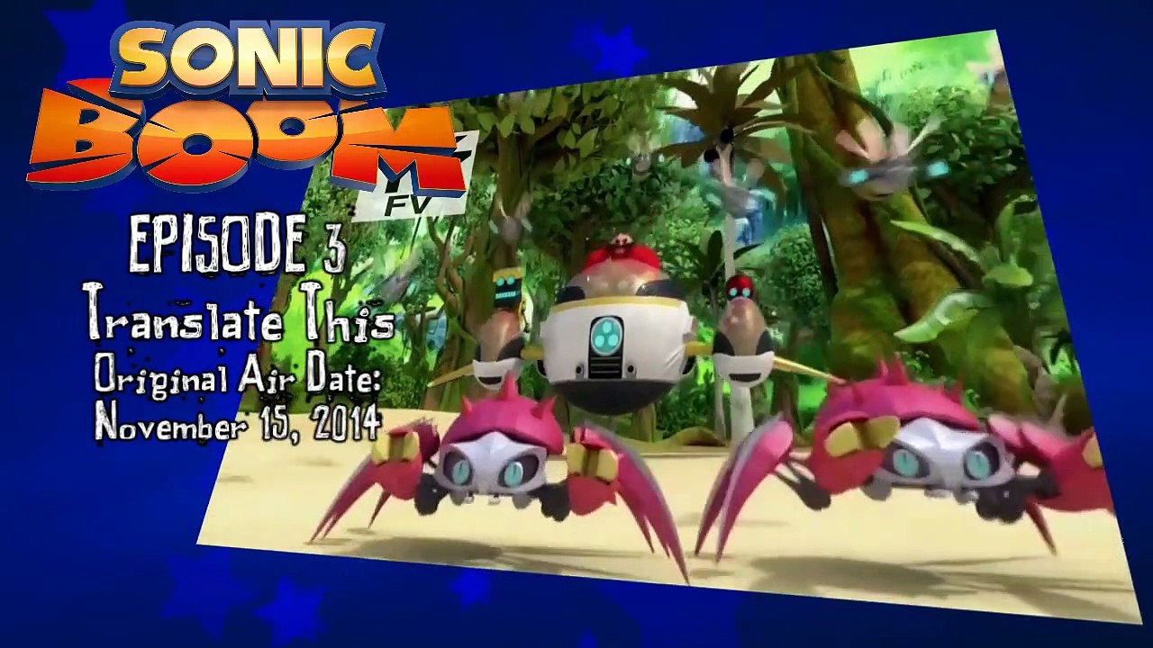Sonic Boom Commentaries 3  - Translate This