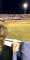 Bull Flips Over Bullfighter