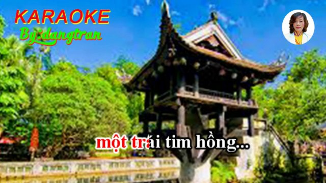 Karaoke- Hà Nội trái tim hồng- Tone Nữ- dangtran- Nhạc Đỏ