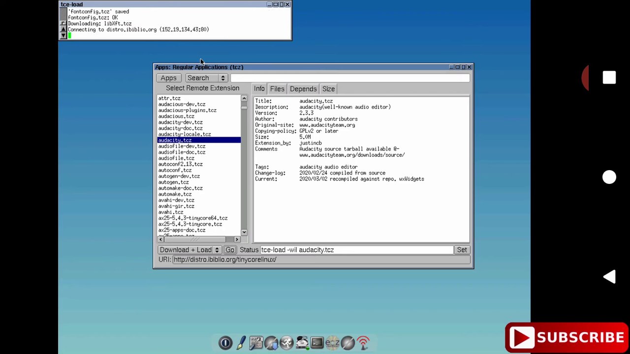 How to Install Tiny Core Linux on android phone (Tiny Core Plus) using Limbo PC Emulator-- P-ELTECH