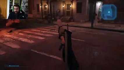 Reacció humana del gamer Alexelcapo jugant a  FFVII Remake
