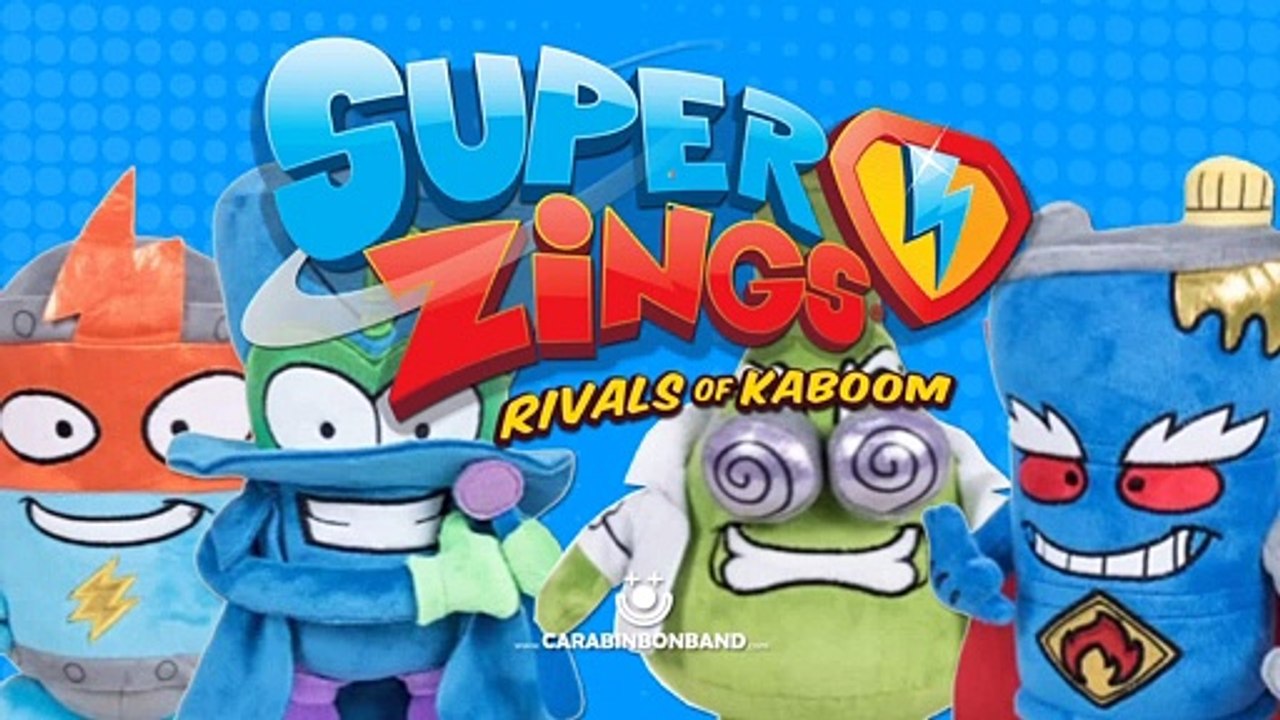#SUPERZINGS PELUCHES - la versión grande de tus muñecos favoritos - By CARA BIN BON BAND