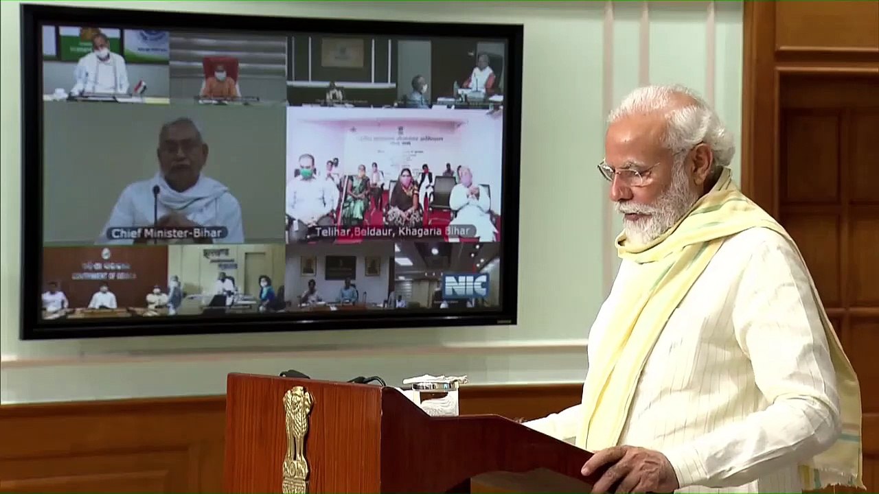PM Modi's speech at launch of Garib Kalyan Yojana via Video Conferencing