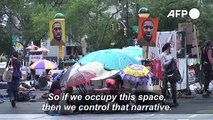 NYC 'Occupy City Hall' protesters call for defunding of police