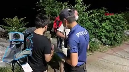 Moda sahilinde dans edip kuralları hiçe sayanlara ceza yağdı