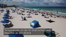 Strände in Florida voll wie eh und je