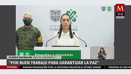 Atentado contra García Harfuch fue por su gran trabajo, dice Sheinbaum