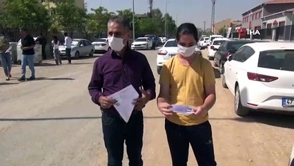 Mardin’de baba ve oğul aynı okulda YKS’ye girdi