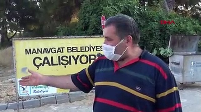 Kaldırım çalışmasına itiraz ederken, yolun yarısının arsadan geçtiğini öğrendi