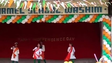 Mount Carmel School washim - Independence day