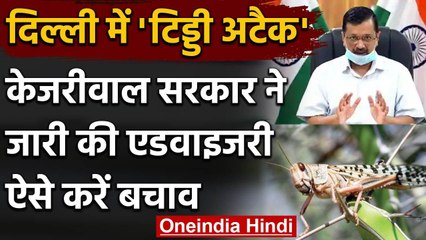 Delhi में Locust दल की एंट्री, Kejriwal Government ने एडवाइजरी की जारी | वनइंडिया हिंदी