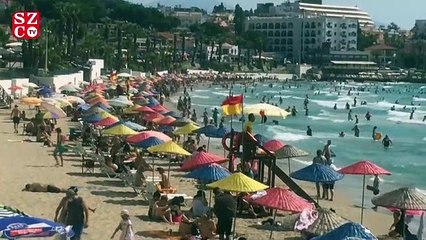 Plajda 15.00 öncesi, 15.00 sonrası