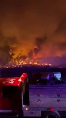 Firefighters battle Avondale Fire