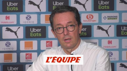 Eyraud : «L'OM n'est pas à vendre» - Foot - OM