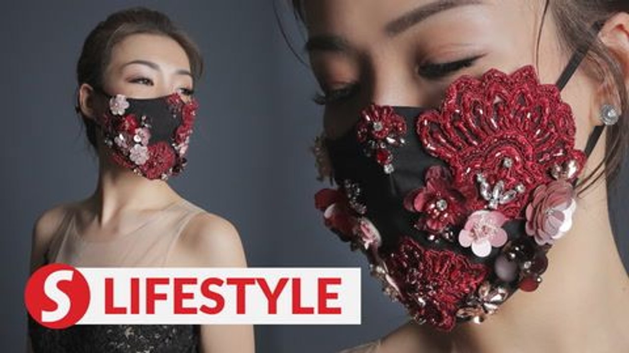 B40 fashion designer designs mask that raises f...