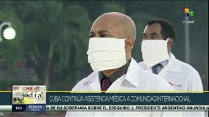 Parten médicos cubanos a tres nuevos países para combatir la Covid-19