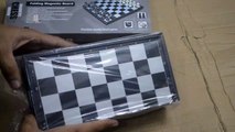 Mini Foldable Travelling Magnetic Chess Board Game