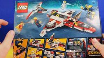Lego Avenjet Space Mission Review With Iron Man Captain Marvel Thanos & Hyperion Minifigures