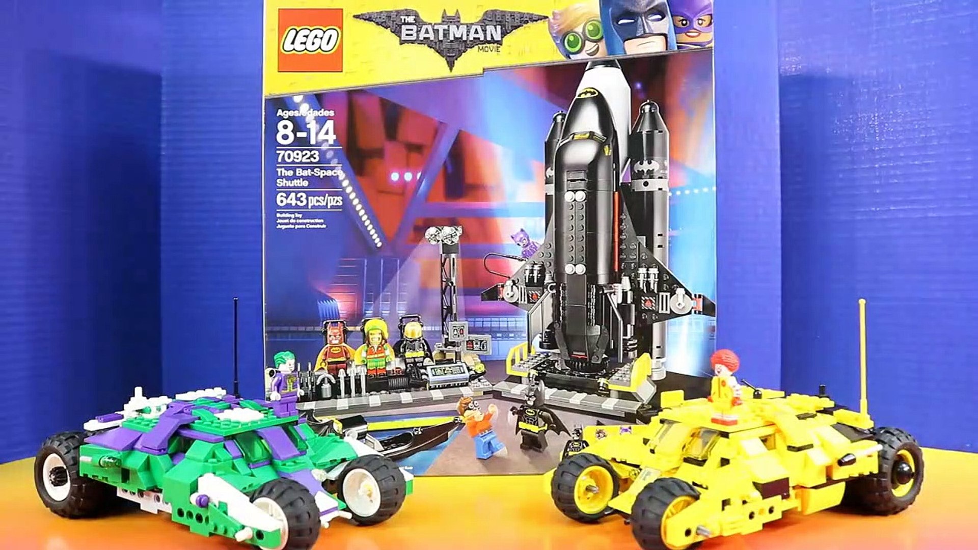 Lego Batman Movie The Bat Space Shuttle Toy Review With Minifigures - video  Dailymotion