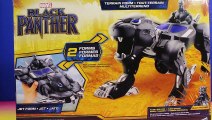 Marvel Black Panther Toys With Panther Jet Vs. Villains From Power Rangers