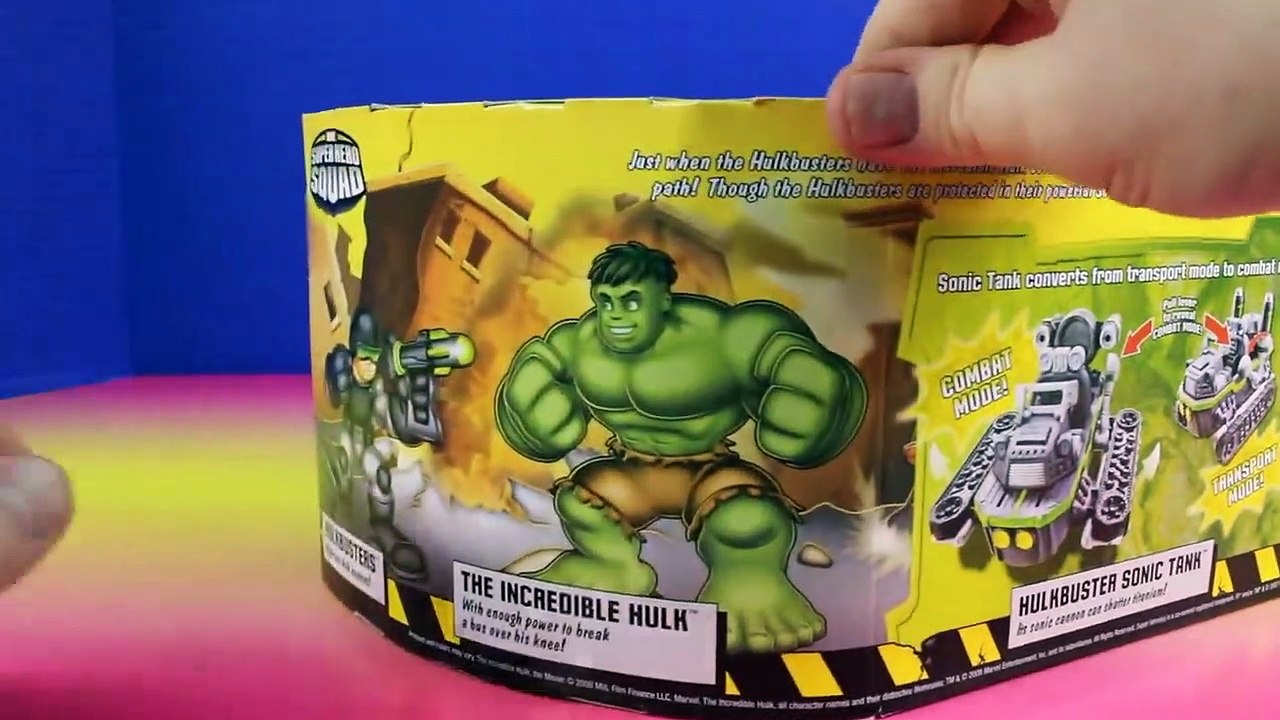 Marvel Super Hero Squad Wolverine And Grey Hulk Toys & Hulk Robot
