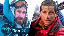 Top 20 Craziest Bear Grylls Celebrity Challenges