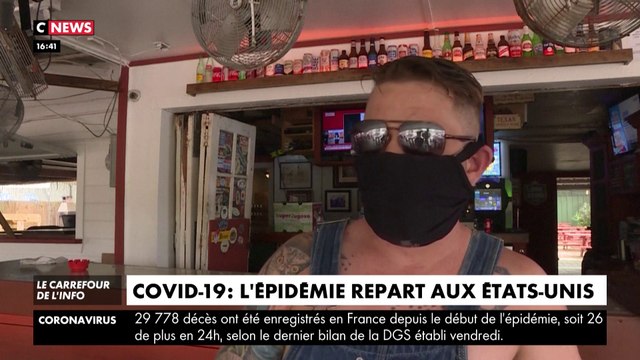 États-Unis : l'épidémie repart dans plusieurs États