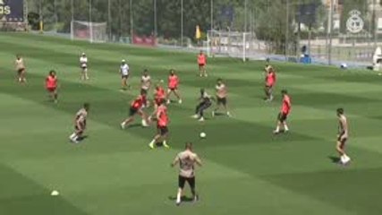 Real Madrid score three worldies...on the training ground!
