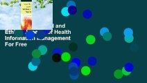 Full E-book  Legal and Ethical Aspects of Health Information Management  For Free