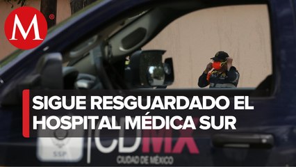 Policía de CdMx resguarda hospital donde atienden a García Harfuch tras atentado