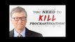 You Need To KILL Procrastination! - Student Motivational Video
