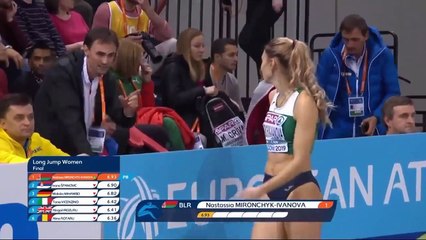 Nastassia Mironchyk - Ivanova LONG JUMP