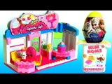Shopkins Cupcake Cafe Blocks Works with Lego Blocks and Surprise Eggs Toys by Disney Collector