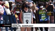 ویدئو؛ برلینی‌ها علیه نژادپرستی تظاهرات کردند