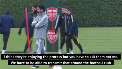 The players are willing, but change will take time at Arsenal  - Arteta