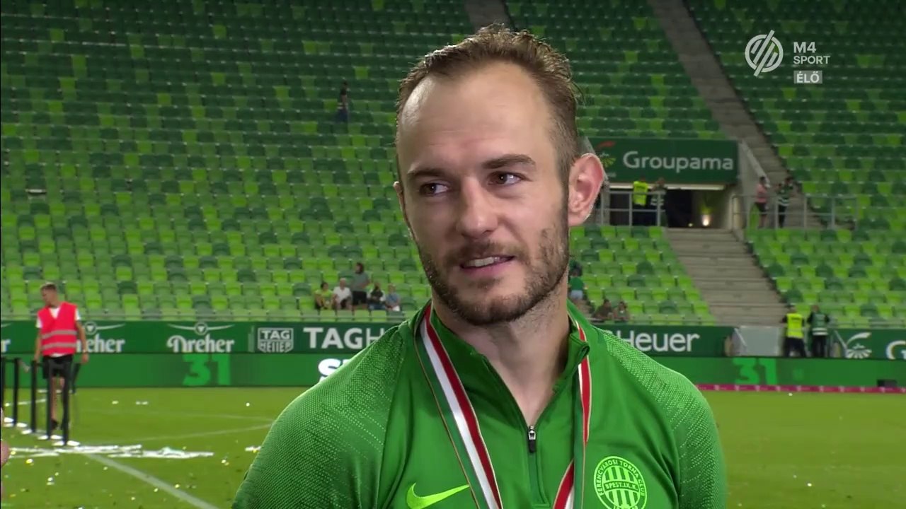 Dibusz Dénes, Lovrencsics Gergő, Varga Roland és Szergej Rebrov - 2020.06.27