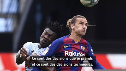 32e j. - Setién ne veut pas entendre parler "du prix" de Griezmann