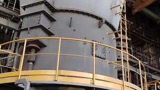 Coal mill overhauling (lifting classifier)