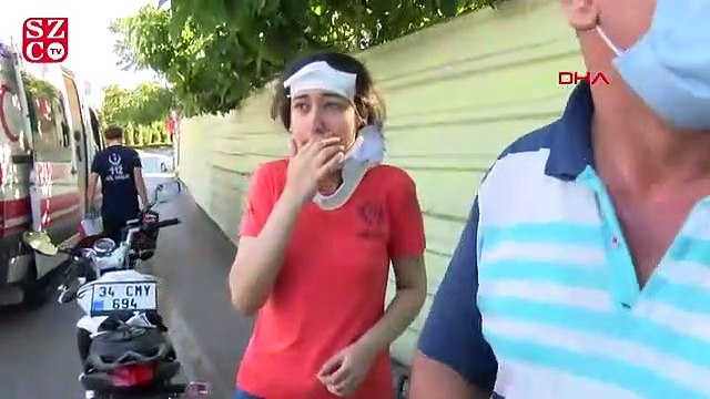 Sınav yolunda kaza; yaralı öğrenci hastaneye değil sınava gitti