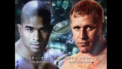 Alistair Overeem vs Sergei Kharitonov
