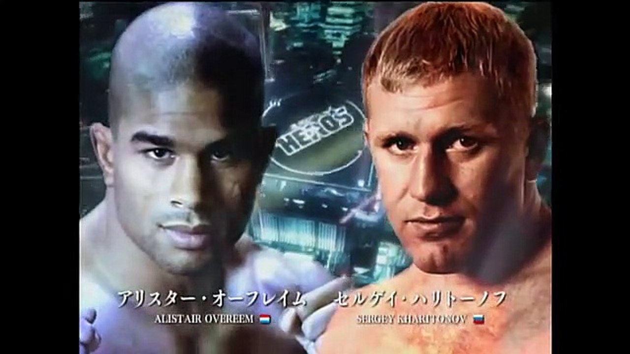 Alistair Overeem vs Sergei Kharitonov