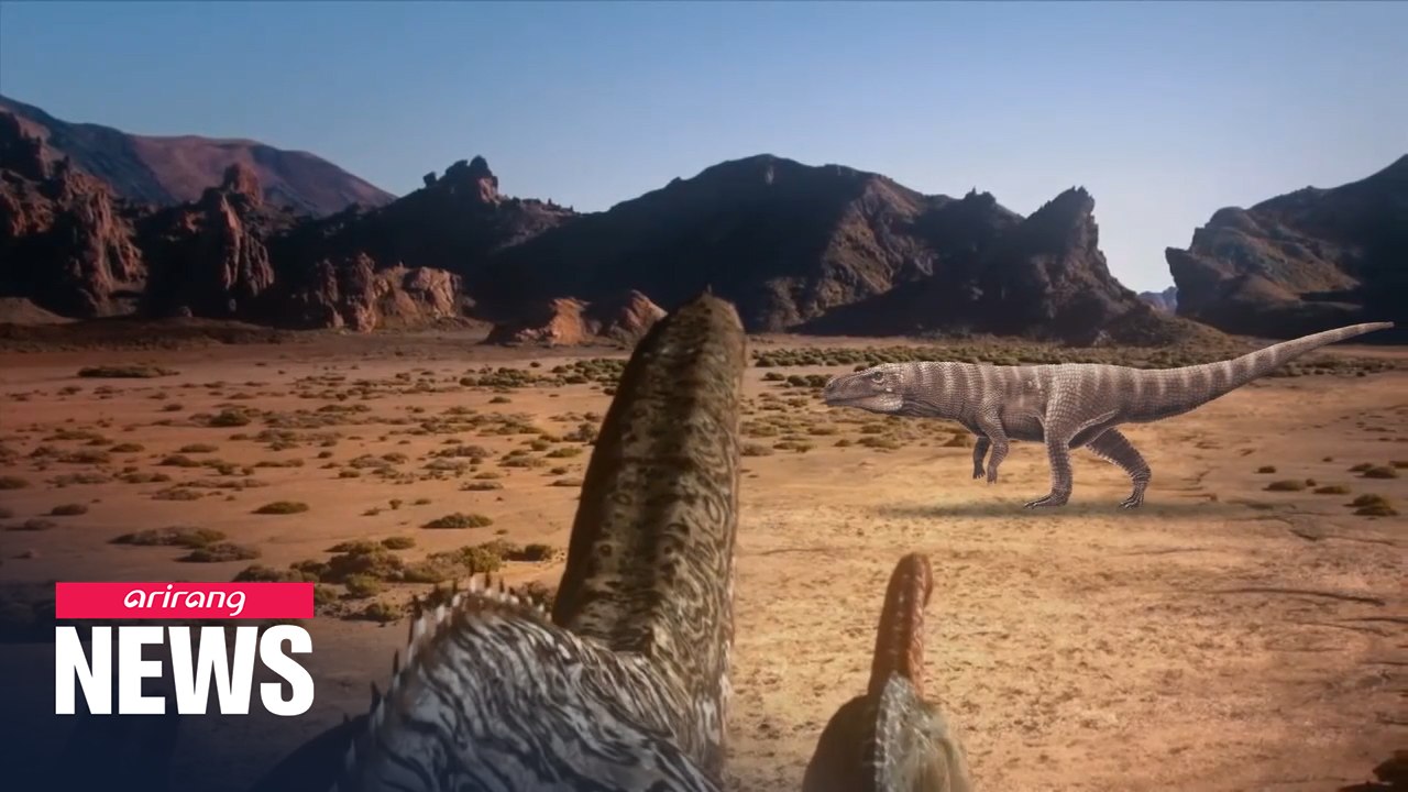 Ancient footprints in S. Korea likely belong to prehistoric two-legged crocodile