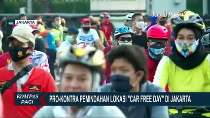 Pro Kontra Pemindahan Lokasi Car Free Day Jakarta