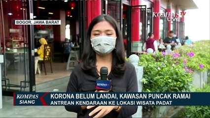 Akhir Pekan, Wisata Puncak Bogor Didominasi Plat B