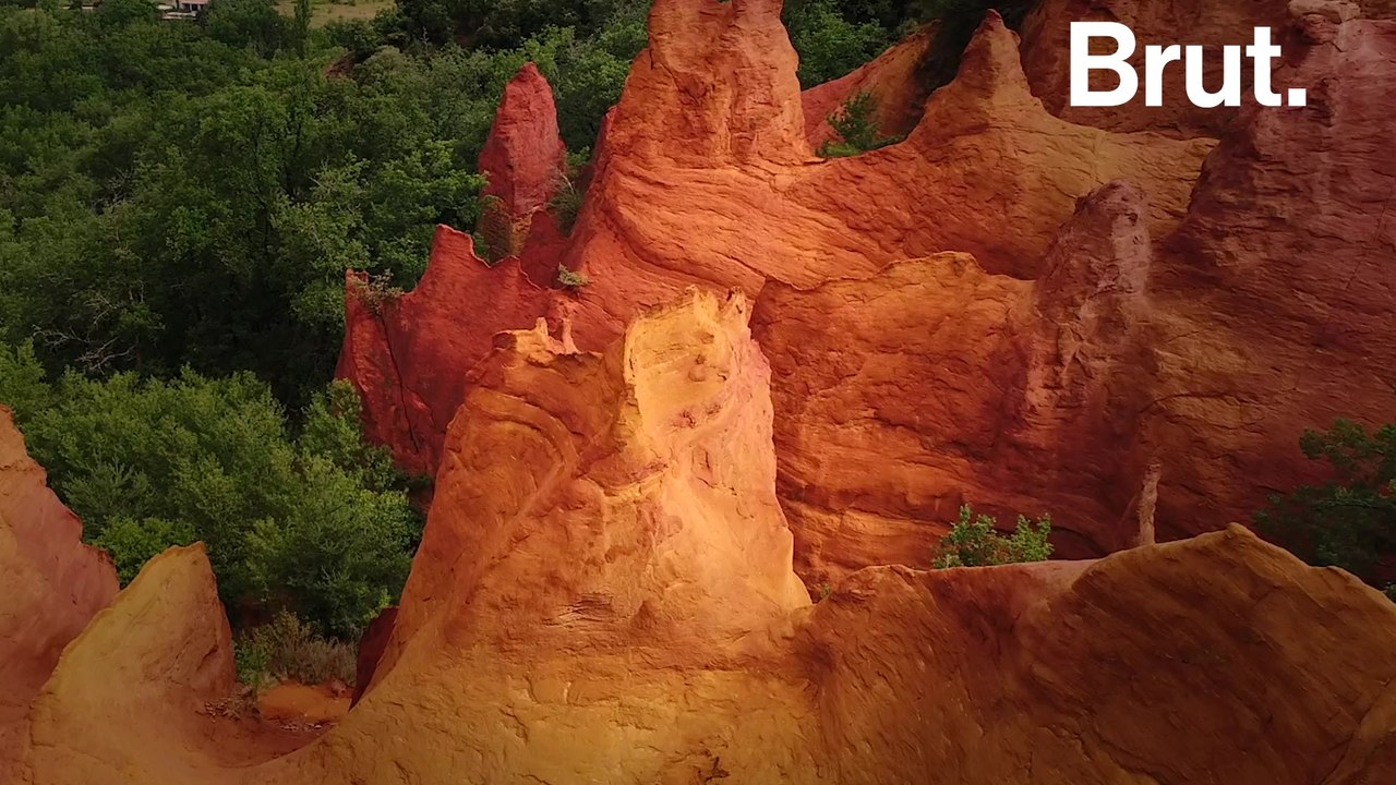 France's Colorado, the largest deposits of ochre in the world