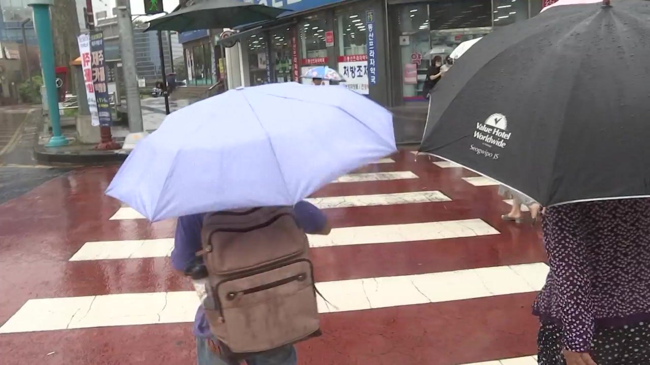 [날씨] 밤까지 동쪽 소나기...내일 제주도·남해안 강한 장맛비 / YTN